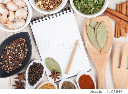 Colorful herbs and spices selection 11056464