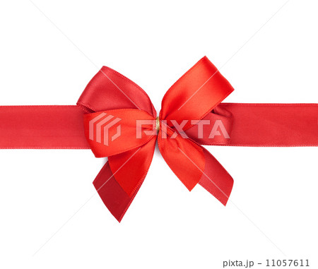 Valentine's Day red bow and ribbon Valentine's Day red bow and ribbon 11057611
