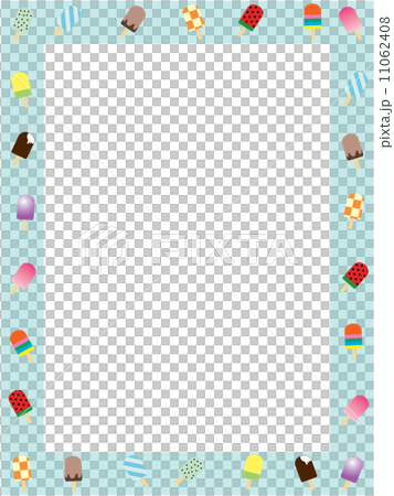 Ice candy frame vertical 11062408