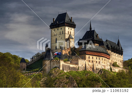 Karlstejn - famous gothic castle 11063192