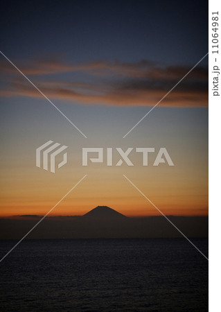 富士・夕景 富士・夕景 11064981