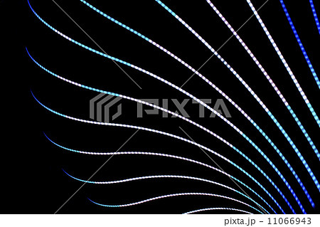 Neon abstract background of lines and bokeh Neon abstract background of lines and bokeh 11066943