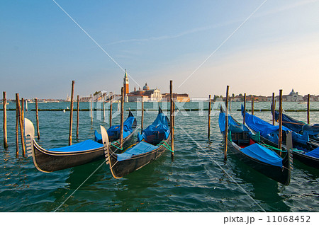 Venice Italy Gondolas on canal Venice Italy Gondolas on canal 11068452