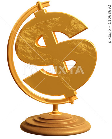 US Dollar Globe US Dollar Globe 11068692