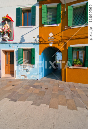 Italy Venice Burano island Italy Venice Burano island 11069569