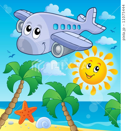 Image with airplane theme 4 11075444