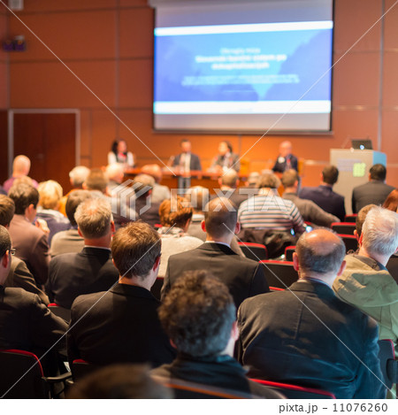 Audience at the conference hall. Audience at the conference hall. 11076260