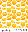Seamless pattern of oranges 11077371