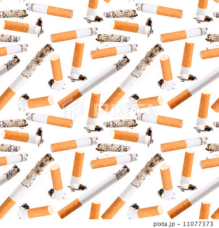 Seamless pattern of cigarette butt 11077373