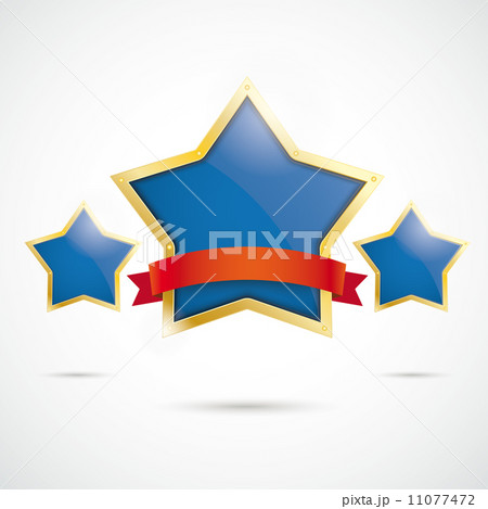 Three Golden Stars Red Flag 11077472