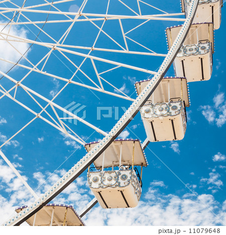 Ferris wheel of fair and amusement park Ferris wheel of fair and amusement park 11079648