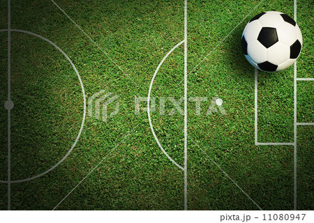 Soccer ball football sport for play game and for text and message design 11080947