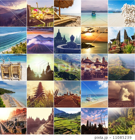 Indonesia collage 11085239