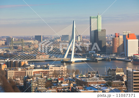 Rotterdam view from Euromast tower 11087371