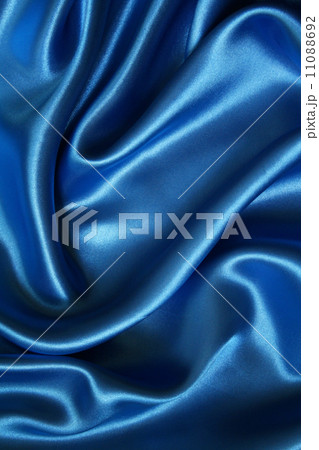 Smooth elegant blue silk 11088692