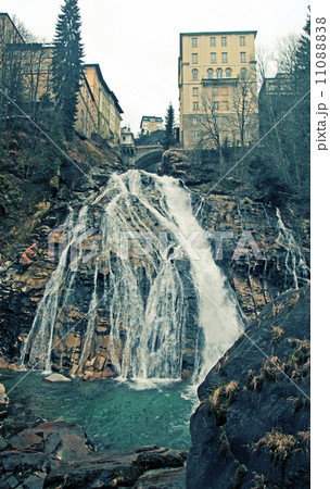 Waterfall at Bad Gastein in Alps mountains 11088838
