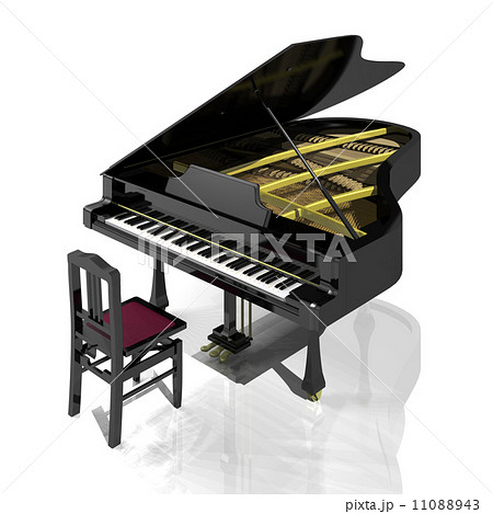 グランドピアノのイラスト素材 11088943 Pixta