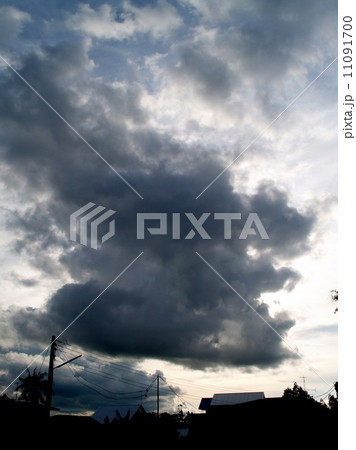 different colorful sky clouds set 11091700