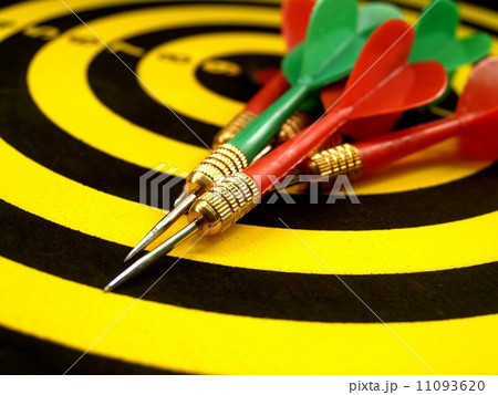 dartboard darts arrows in the target dartboard darts arrows in the target 11093620