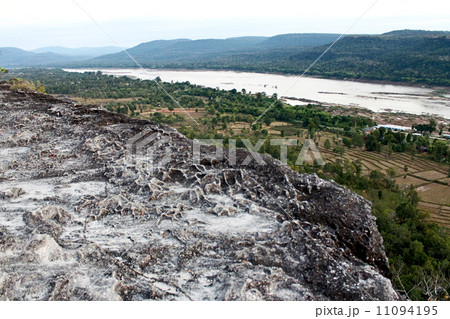View lanscape of Pha Taem National Park in the Ubon Ratchathani 11094195