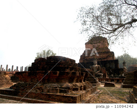 Temple Buddha Statue in Sukhothai Historical Park,Thailand Temple Buddha Statue in Sukhothai Historical Park,Thailand 11094242