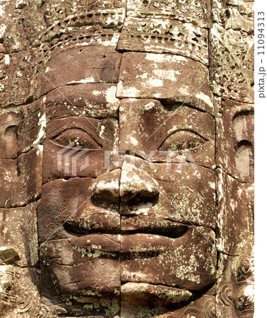 Khmer architecture Bayon temple , Angkor Thom , Siem Reap, Camb 11094313