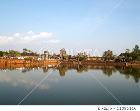 Khmer architecture Bayon temple , Angkor Wat, , Siem Reap, Cambo 11095116