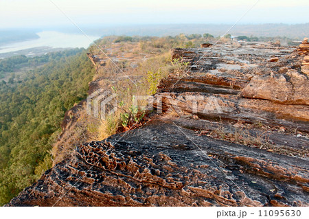View lanscape of Pha Taem National Park in the Ubon Ratchathani View lanscape of Pha Taem National Park in the Ubon Ratchathani 11095630