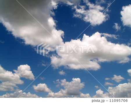 different colorful sky clouds set 11095706