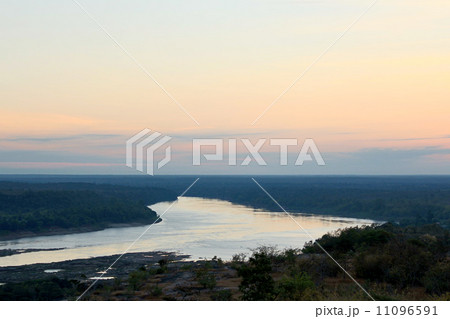 View lanscape of Pha Taem National Park in the Ubon Ratchathani View lanscape of Pha Taem National Park in the Ubon Ratchathani 11096591