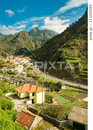 Mountain village view 2 11100089