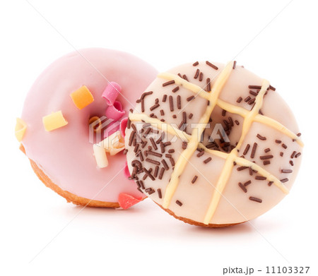 doughnut or donut isolated on white background cutout doughnut or donut isolated on white background cutout 11103327