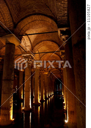 地下宮殿、地下神殿、貯水池、トルコ 11105827