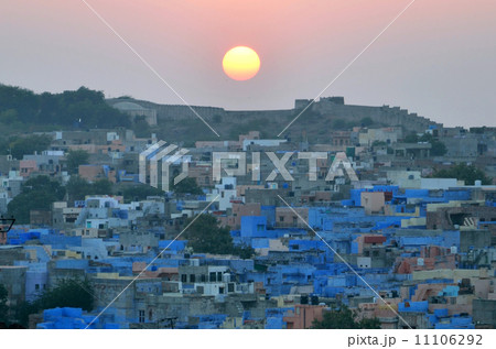 ジョードプルの夕日 11106292