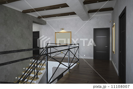 Part of the classical interior, staircase view 11108007