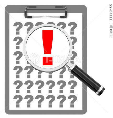 the red exclamation mark 11110455