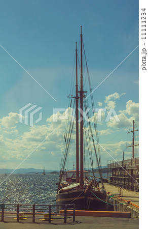 frigate at the wharf 11111234