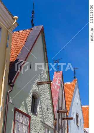street in old part of Tallinn city 11111556