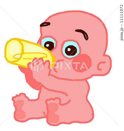 ミルクを飲む赤ちゃん 11111972