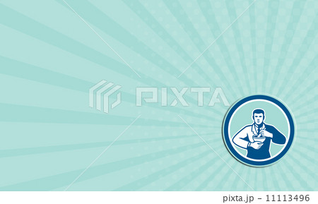 Business card Pharmacist Chemist Mixing Mortar Pestle Circle 11113496
