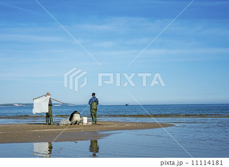 Fishermen at the Baltic sea 11114181