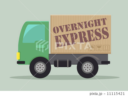delivery truck overnight express 11115421