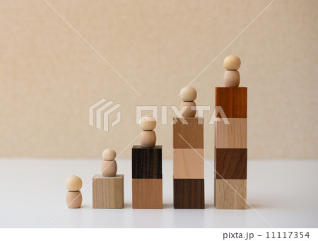 棒グラフ　レベルアップ 11117354