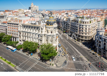 Gran Via Madrid Spain Gran Via Madrid Spain 11117798