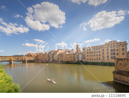 Ponte Vecchio from St Trinity bridge, Florence 11118695