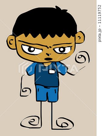 Cute cartoon people man and woman in Jaidee Family Style 11119752