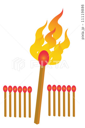 Match Sticks Illustrationのイラスト素材