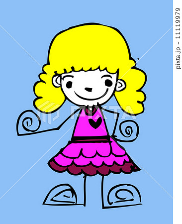 Cute cartoon people man and woman in Jaidee Family Style 11119979