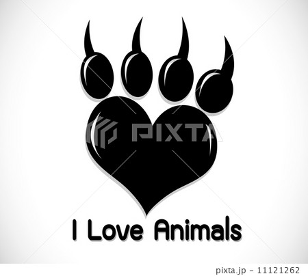 Animal foot print 11121262