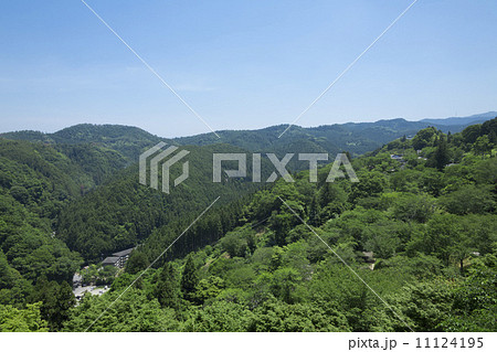 七曲り下の千本の山並 11124195